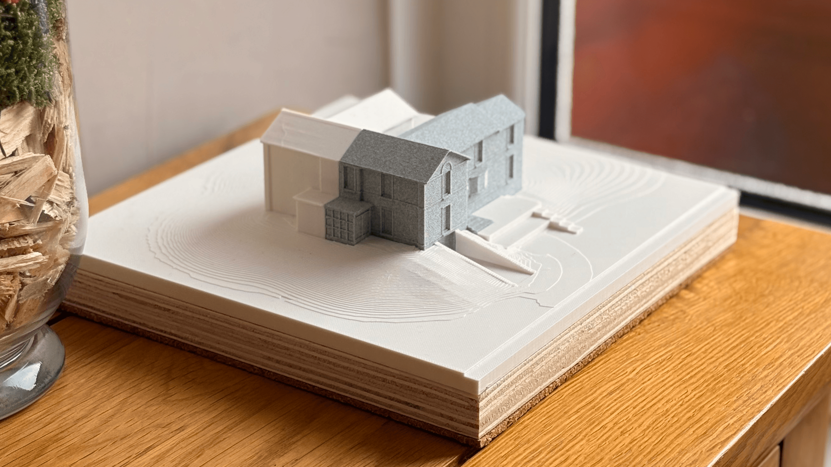 Late Victorian Semi - 3D printed scale model